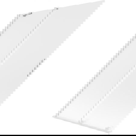 Mexen Velar 2-wing sliding bathtub screen 130 x 150 cm, frost, white - 896-130-000-31-20