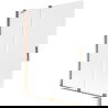 Mexen Velar 2-panel Sliding Bathtub Screen 130 x 150 cm, Frosted, Rose Gold - 896-130-000-31-60
