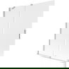 Mexen Velar 2-wing retractable bath screen 140 x 150 cm, frost, chrome - 896-140-000-31-01