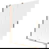 Mexen Velar 2-panel sliding bathtub screen 140 x 150 cm, frosted, brushed copper - 896-140-000-31-65