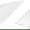 Mexen Velar 2-wing sliding bathtub screen 150 x 150 cm, frost, chrome - 896-150-000-31-01