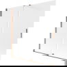 Mexen Velar 2-panel sliding bathtub screen 160 x 150 cm, frost, rose gold - 896-160-000-31-60