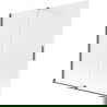 Mexen Velar 2-panel sliding bath screen 160 x 150 cm, frost, brushed gun gray - 896-160-000-31-66