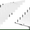 Mexen Velar 2-panel Sliding Bathtub Screen 160 x 150 cm, Frosted, Black - 896-160-000-31-70