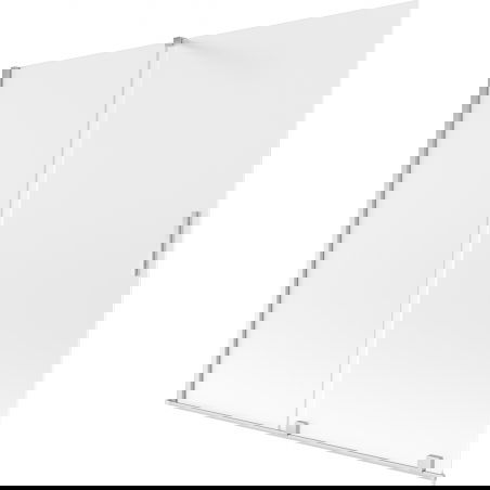 Mexen Velar 2-wing sliding bath screen 170 x 150 cm, frost, chrome - 896-170-000-31-01