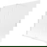 Mexen Velar 2-wing sliding bath screen 170 x 150 cm, frosted, white - 896-170-000-31-20