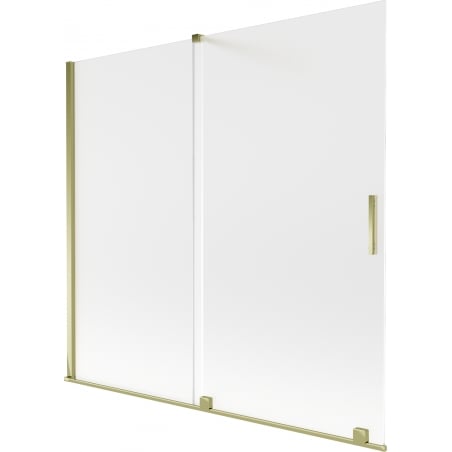 Mexen Velar 2-panel sliding shower screen 170 x 150 cm, frost, gold - 896-170-000-31-50