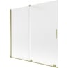 Mexen Velar 2-panel sliding shower screen 170 x 150 cm, frost, gold - 896-170-000-31-50