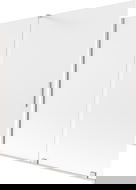 Mexen Velar 2-wing sliding shower screen 170 x 150 cm, frost, brushed nickel - 896-170-000-31-97