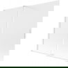 Mexen Velar 2-wing sliding bath screen 180 x 150 cm, frost, white - 896-180-000-31-20