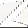 Mexen Velar Duo 2-panel sliding bath screen 180 x 150 cm, frosted, rose gold - 896-180-000-32-60