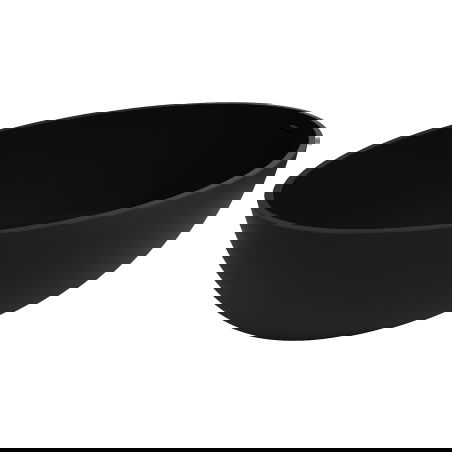 Mexen Prato freestanding composite bathtub 170 x 100 cm, matte black - 57251701070