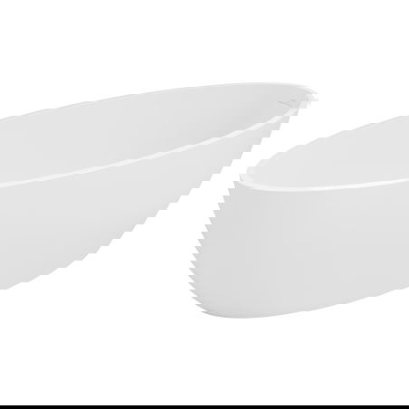 Mexen Prato freestanding bathtub made of conglomerate 170 x 70 cm, matte white - 57251707000