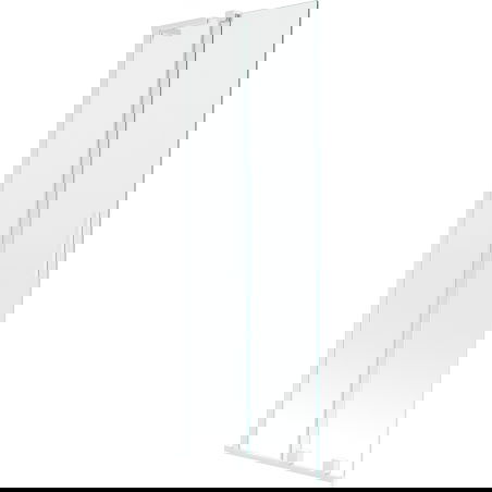 Mexen Velar L 2-wing sliding bath screen 75 x 150 cm, transparent, white - 896-075-003-01-20
