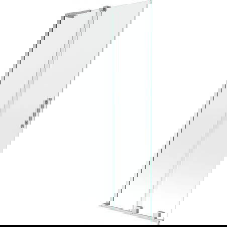 Mexen Velar L 2-wing sliding shower screen 80 x 150 cm, transparent, chrome - 896-080-003-01-01