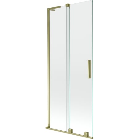 Mexen Velar L 2-panel sliding bath screen 85 x 150 cm, transparent, gold - 896-085-003-01-50