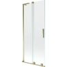 Mexen Velar L 2-panel sliding bath screen 85 x 150 cm, transparent, gold - 896-085-003-01-50