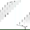 Mexen Velar L Shower Screen 2-Panel Sliding 90 x 150 cm, Transparent, Gun Metal - 896-090-003-01-95