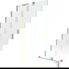 Mexen Velar L 2-wing sliding bathtub screen 95 x 150 cm, transparent, brushed gold - 896-095-003-01-55