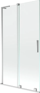 Mexen Velar L 2-leaf sliding bath screen 100 x 150 cm, transparent, chrome - 896-100-003-01-01