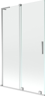 Mexen Velar L 2-wing sliding shower screen 110 x 150 cm, transparent, chrome - 896-110-003-01-01