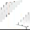 Mexen Velar L Bathtub Screen 2-Panel Sliding 110 x 150 cm, Transparent, Rose Gold - 896-110-003-01-60