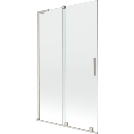 Mexen Velar L 2-panel sliding shower screen 110 x 150 cm, transparent, brushed nickel - 896-110-003-01-97