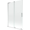 Mexen Velar L bath screen 2-panel sliding 120 x 150 cm, transparent, chrome - 896-120-003-01-01