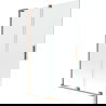 Mexen Velar L shower screen 2-wing sliding 120 x 150 cm, transparent, brushed copper - 896-120-003-01-65