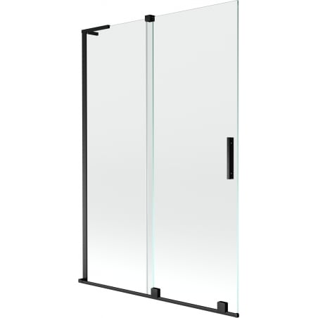 Mexen Velar L 2-panel sliding bath screen 120 x 150 cm, transparent, black - 896-120-003-01-70
