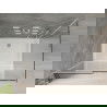 Mexen Omega sliding shower cabin 120 x 100 cm, transparent, chrome + Flat tray - 825-120-100-01-00-4010