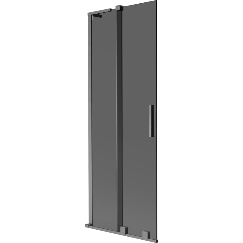 Mexen Velar L 2-panel sliding bath screen 70 x 150 cm, graphite, brushed gun gray - 896-070-003-41-66