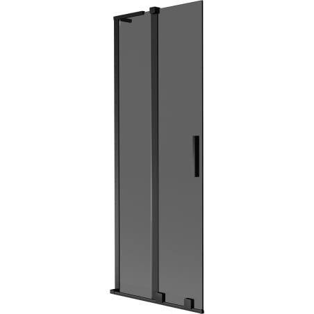 Mexen Velar L 2-panel sliding bath screen 70 x 150 cm, graphite, black - 896-070-003-41-70