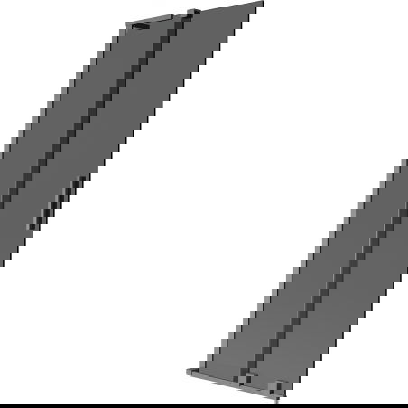 Mexen Velar L 2-panel sliding bath screen 75 x 150 cm, graphite, brushed gun gray - 896-075-003-41-66