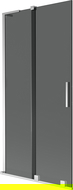 Mexen Velar L 2-wing Sliding Shower Screen 95 x 150 cm, Graphite, Chrome - 896-095-003-41-01