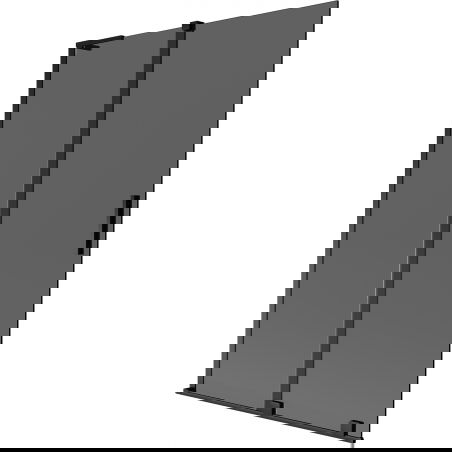 Mexen Velar L 2-panel sliding bath screen 120 x 150 cm, graphite, black - 896-120-003-41-70