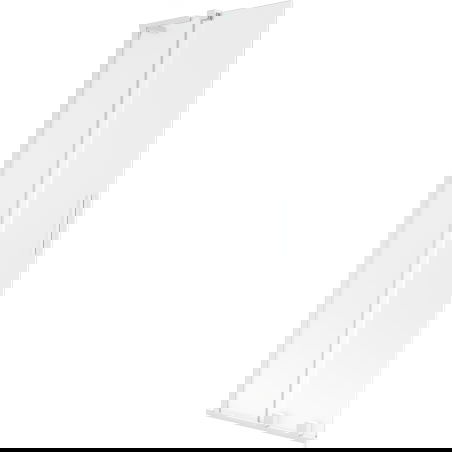 Mexen Velar L shower screen, 2-wing sliding 70 x 150 cm, frosted, white - 896-070-003-31-20