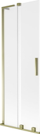 Mexen Velar L sliding bathtub screen 2-panel 70 x 150 cm, frosted, gold - 896-070-003-31-50