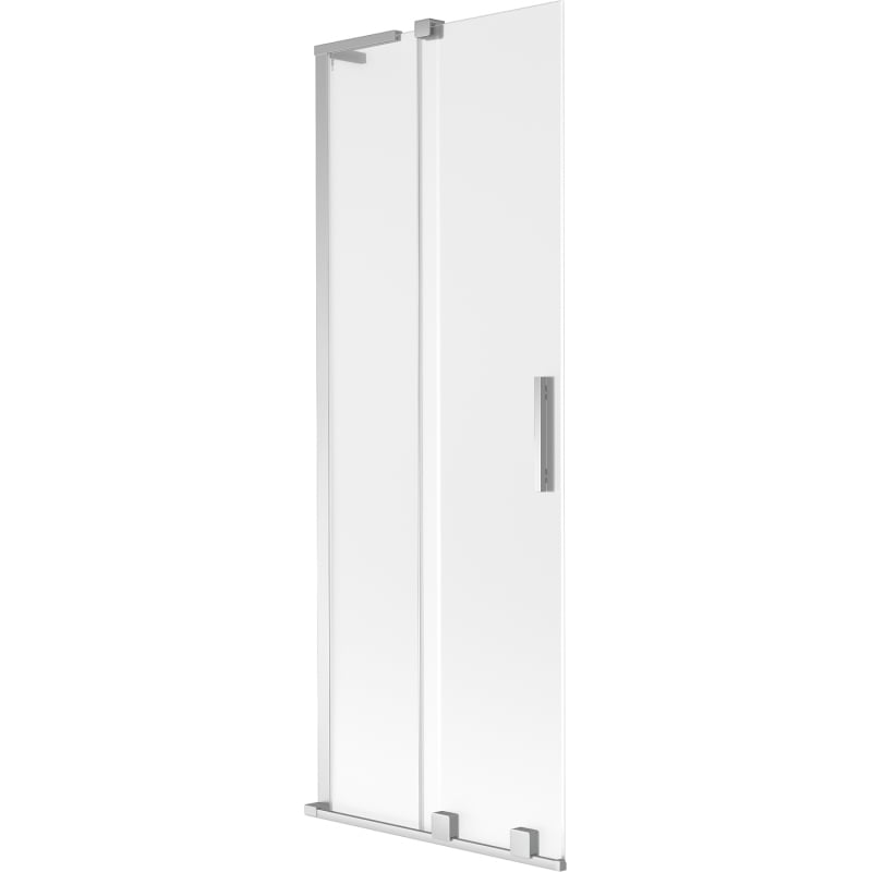 Mexen Velar L 2-panel sliding bath screen 75 x 150 cm, frost, chrome - 896-075-003-31-01