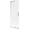Mexen Velar L 2-panel sliding bath screen 75 x 150 cm, frost, chrome - 896-075-003-31-01