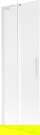 Mexen Velar L 2-fold sliding shower screen 75 x 150 cm, frost, white - 896-075-003-31-20