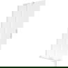 Mexen Velar L two-wing sliding shower screen 80 x 150 cm, frost, white - 896-080-003-31-20