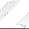 Mexen Velar L shower screen 2-wing sliding 90 x 150 cm, frost, gold brushed - 896-090-003-31-55