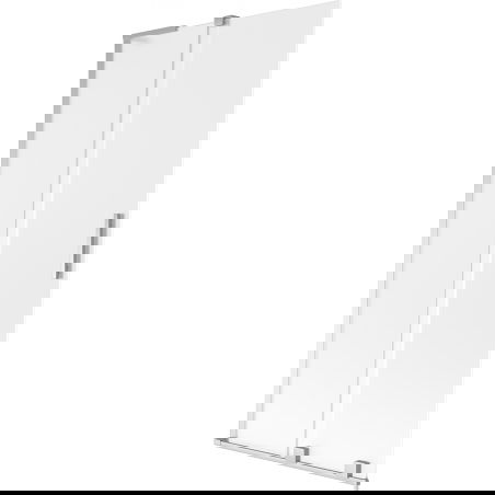 Mexen Velar L Sliding Bath Screen 2-Panel 95 x 150 cm, Frosted, Chrome - 896-095-003-31-01