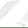 Mexen Velar L Sliding Bath Screen 2-Panel 95 x 150 cm, Frosted, Chrome - 896-095-003-31-01