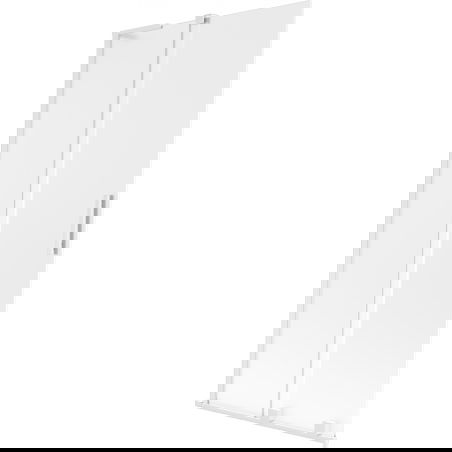 Mexen Velar L shower screen 2-wing sliding 95 x 150 cm, frosted, white - 896-095-003-31-20
