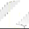 Mexen Velar L bathtub screen 2-wing sliding 95 x 150 cm, frost, gold - 896-095-003-31-50