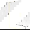 Mexen Velar L bath screen 2-wing sliding 100 x 150 cm, frost, gold - 896-100-003-31-50