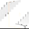 Mexen Velar L sliding 2-panel bath screen 100 x 150 cm, frosted, brushed copper - 896-100-003-31-65