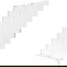 Mexen Velar L 2-wing sliding shower screen 110 x 150 cm, frosted, white - 896-110-003-31-20